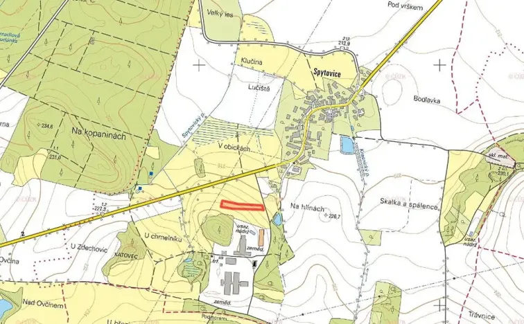 Prodej louky, Zdechovice, 3761 m2