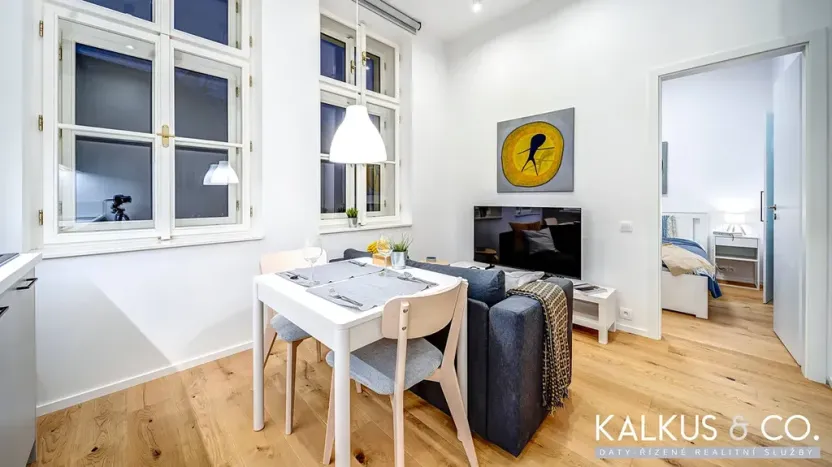 Pronájem bytu 2+kk, Hradec Králové, Eliščino nábřeží, 30 m2