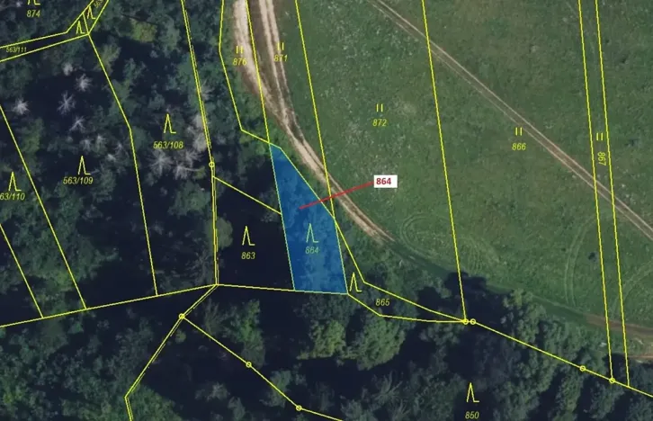 Dražba lesa, Spešov, 297 m2