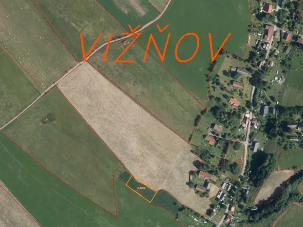 Dražba pozemku, Meziměstí, 2273 m2