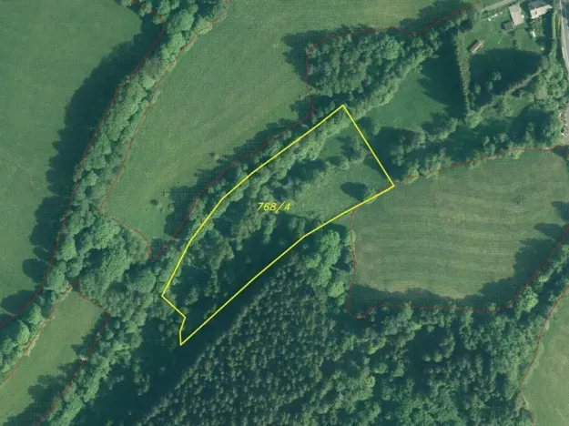 Dražba pozemku, Čachrov, 10377 m2