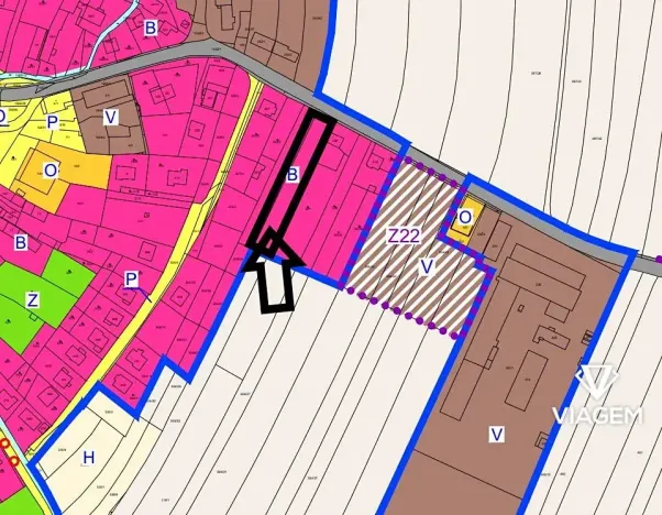 Prodej pozemku pro bydlení, Věšín, 1380 m2