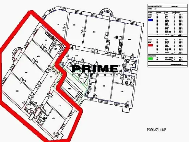 Pronájem bytu 5+1, Praha - Vinohrady, Ibsenova, 173 m2