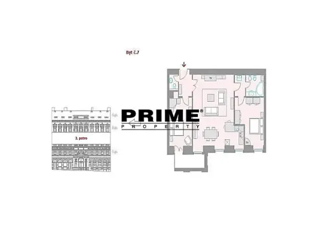 Pronájem bytu 3+kk, Praha - Vinohrady, Italská, 92 m2