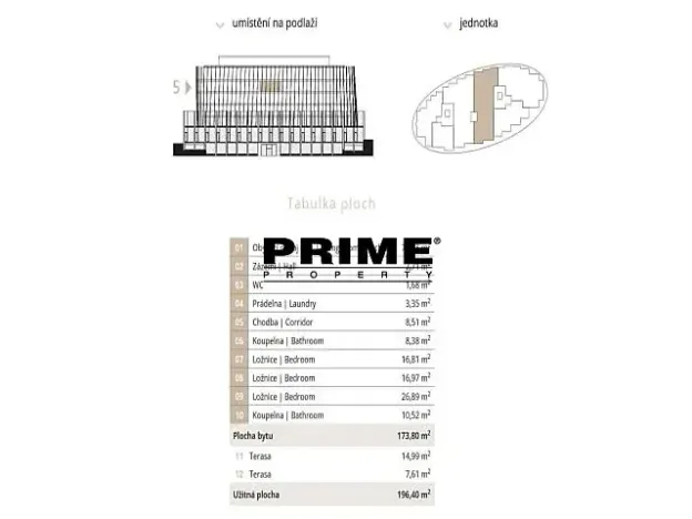 Pronájem bytu 4+kk, Praha - Smíchov, Holečkova, 174 m2