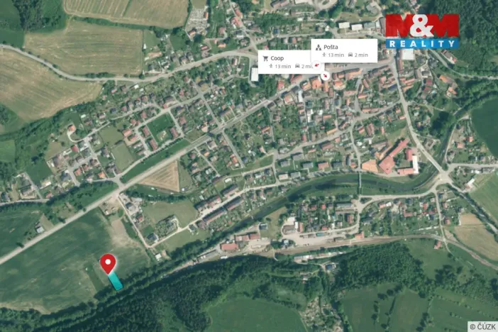 Prodej pole, Čkyně, 1730 m2