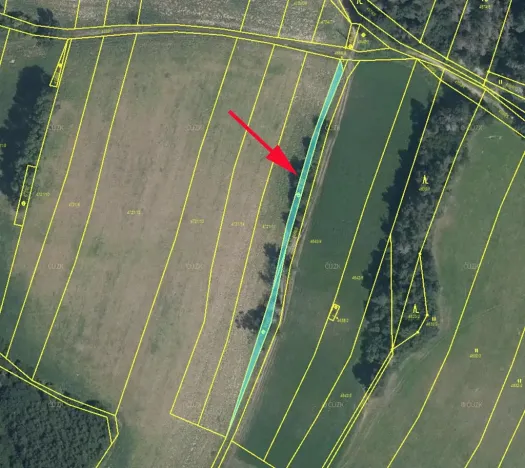 Prodej louky, Zábřeh, 521 m2