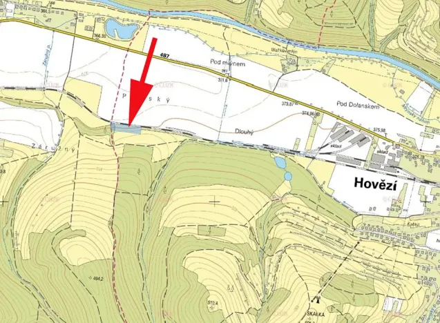 Prodej louky, Hovězí, 4650 m2