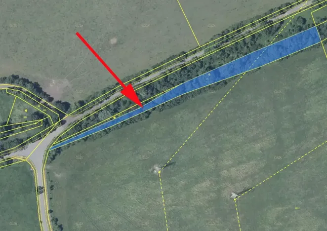 Prodej louky, Kozly, 3083 m2