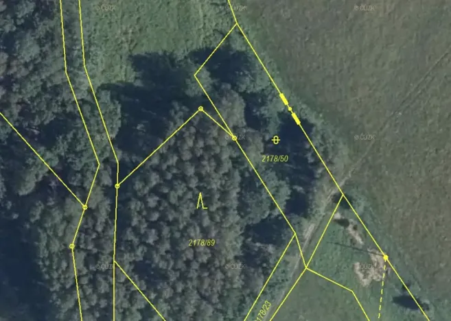 Prodej louky, Dubnice, 903 m2