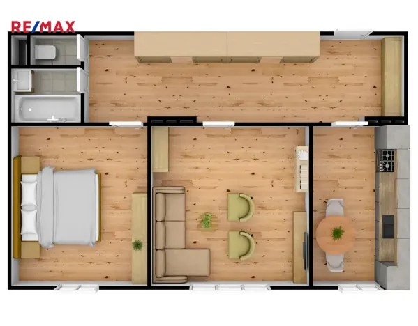 Pronájem bytu 2+1, Pardubice, Čs. armády, 60 m2