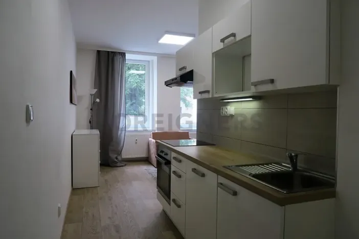 Pronájem bytu 1+kk, Brno, Bratislavská, 35 m2