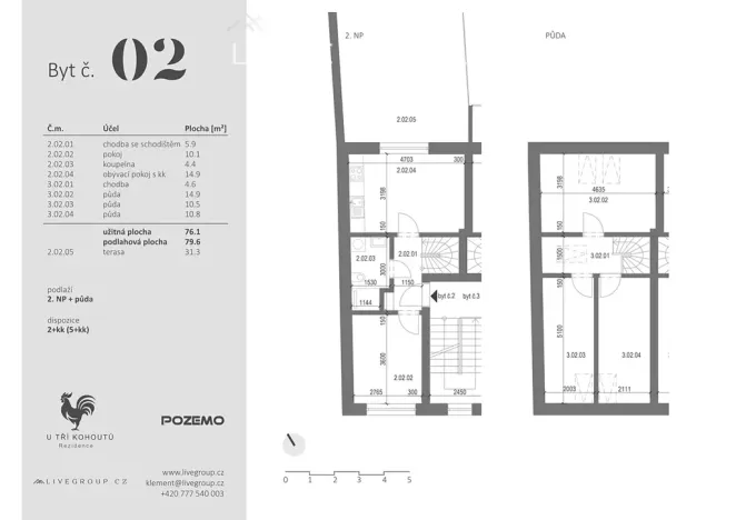 Prodej bytu 5+kk, Ivančice, 79 m2