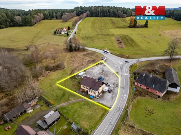 Prodej obchodního prostoru, Zbytiny - Blažejovice, 160 m2