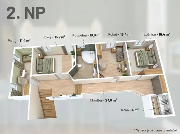 Prodej rodinného domu, Děčín, Riegrova, 250 m2