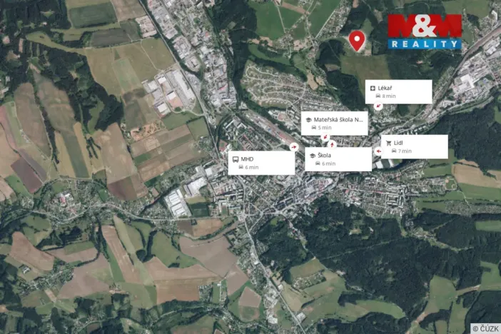 Prodej pozemku pro bydlení, Trutnov, 1112 m2