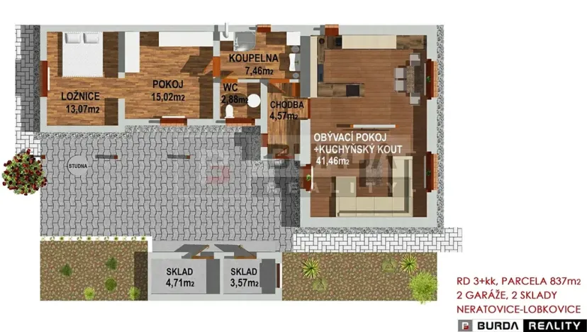 Prodej rodinného domu, Neratovice, 117 m2