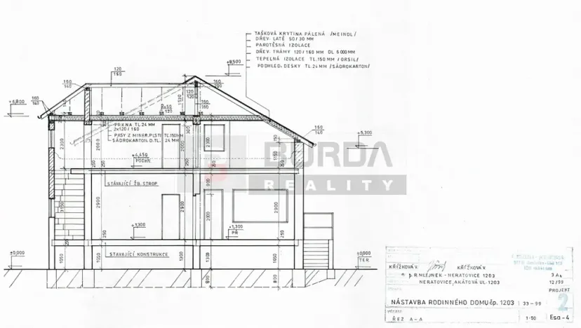 Prodej rodinného domu, Neratovice, 185 m2