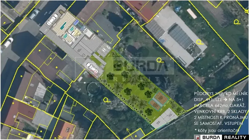 Prodej rodinného domu, Mělník, Komenského, 203 m2