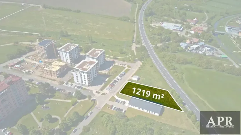 Prodej komerčního pozemku, Uherský Brod, 1219 m2