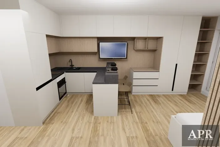 Pronájem bytu 1+1, Zlín, Pod Hradem II, 27 m2