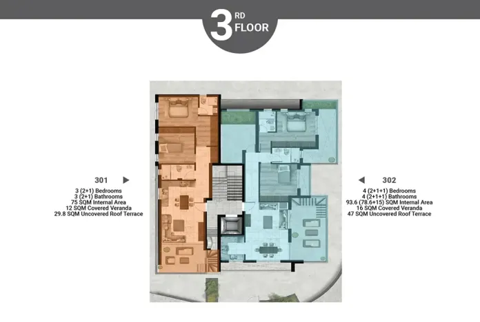 Prodej bytu 2+1, Lemesos, Kypr, 90 m2