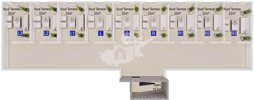 Prodej bytu 2+1, Agios Amvrosios Keryneias, Kypr, 76 m2