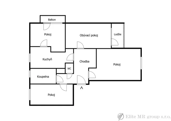 Pronájem bytu 4+1, Nymburk, Dlabačova, 88 m2