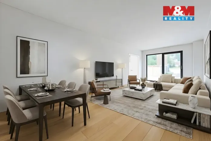 Prodej bytu 2+kk, Praha - Holyně, náměstí Pod lípou, 58 m2