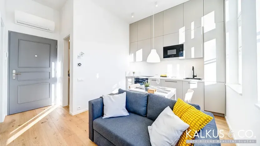 Pronájem bytu 2+kk, Hradec Králové, Eliščino nábřeží, 30 m2