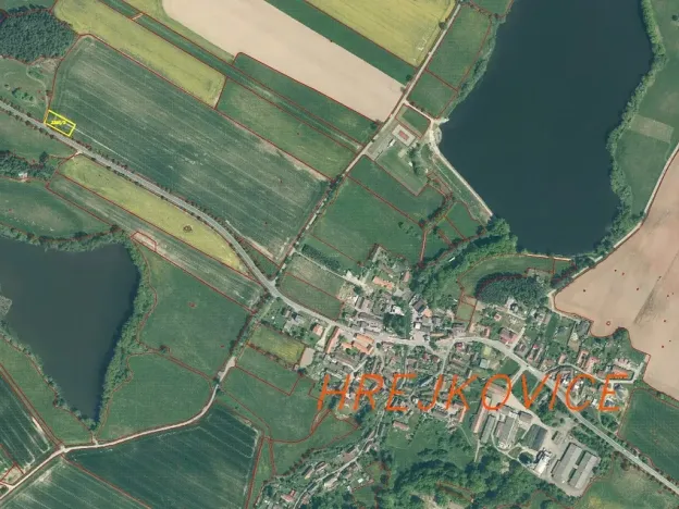 Dražba pole, Hrejkovice, 1550 m2