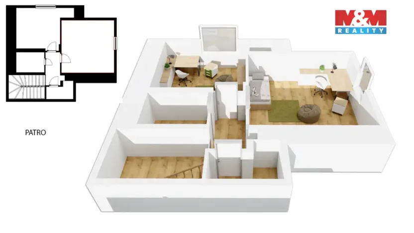 Prodej rodinného domu, Sedlčany, Baxova, 138 m2