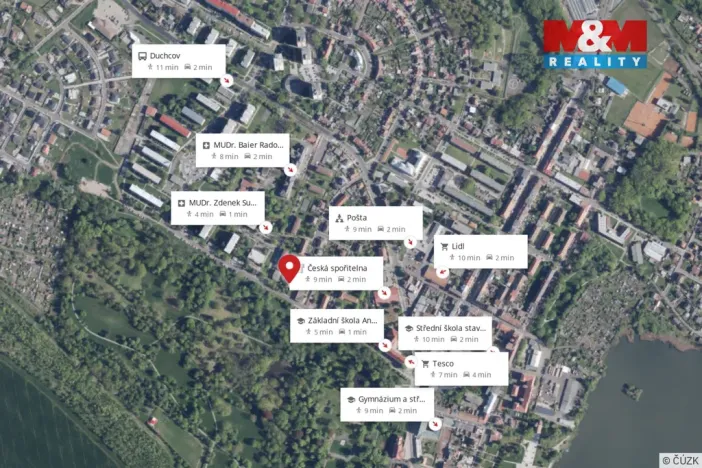 Prodej bytu 2+1, Duchcov, Malinovského, 55 m2