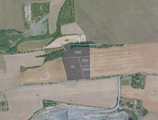 Prodej podílu pole, Husinec, 20697 m2