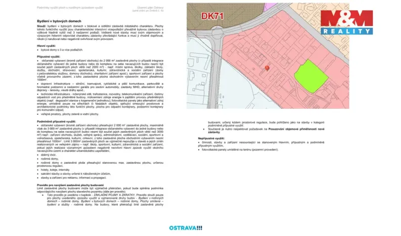 Prodej pozemku pro bydlení, Ostrava - Hrušov, 1118 m2
