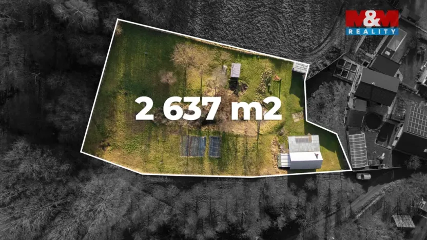 Prodej zahrady, Jablůnka, 2637 m2