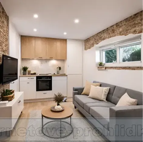 Pronájem bytu 1+kk, Praha - Vršovice, Jakutská, 43 m2