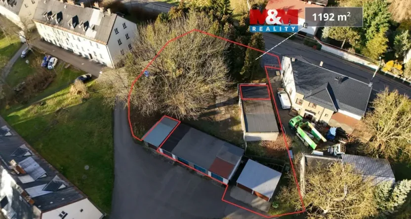 Prodej komerčního pozemku, Ostrava, 1192 m2