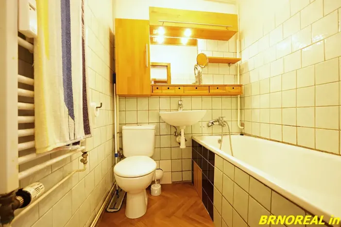 Pronájem bytu 1+1, Brno, Sibiřská, 31 m2