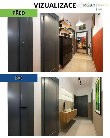 Prodej bytu 3+1, Brno, Slepá, 75 m2