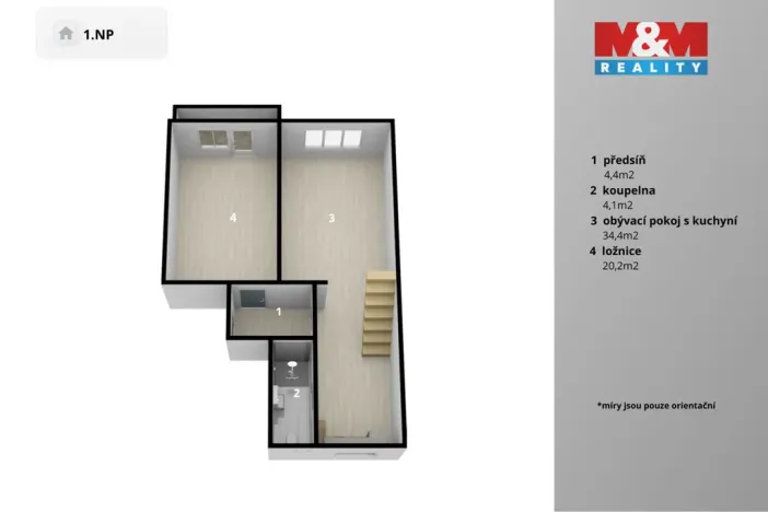 Pronájem bytu 3+kk, Karlovy Vary, Západní, 91 m2