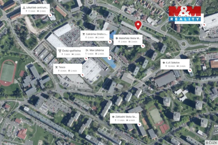 Prodej bytu 2+1, Sokolov, Marie Majerové, 50 m2