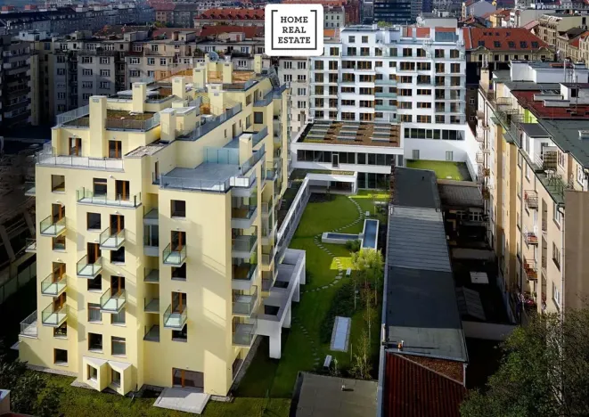 Pronájem bytu 1+kk, Praha - Holešovice, Komunardů, 44 m2
