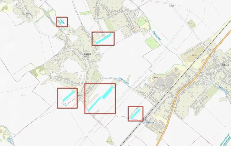 Prodej pole, Sušice, 32533 m2