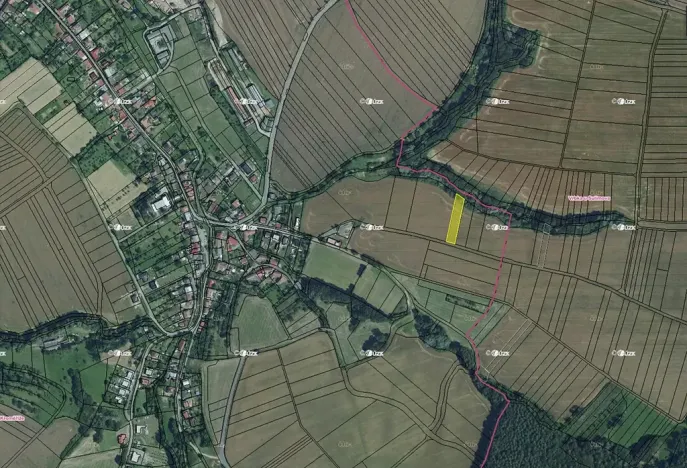 Prodej pole, Lubná, 1748 m2