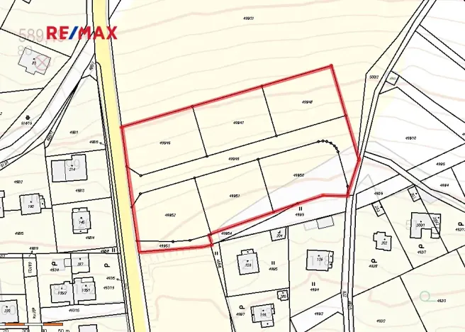 Prodej pozemku pro bydlení, Humpolec, 7831 m2