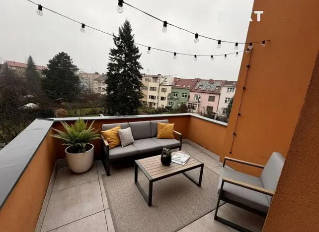 Pronájem bytu 2+kk, Brno, Krkoškova, 52 m2