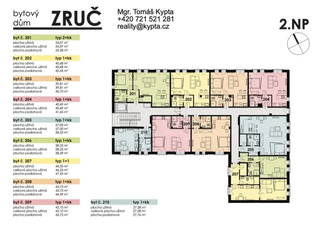 Pronájem bytu 1+1, Plzeň - Severní Předměstí, Bolevecká, 47 m2