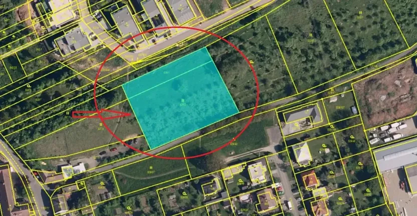Prodej pozemku, Zlín, 3479 m2