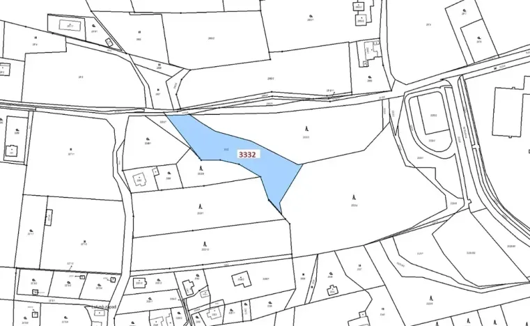 Dražba pozemku, Orlová, 3555 m2